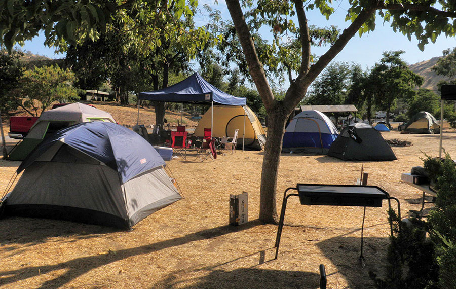 RV Park Campground - Tent Camping - Three Rivers Campground - Lemon Cove Village RV Park Campground